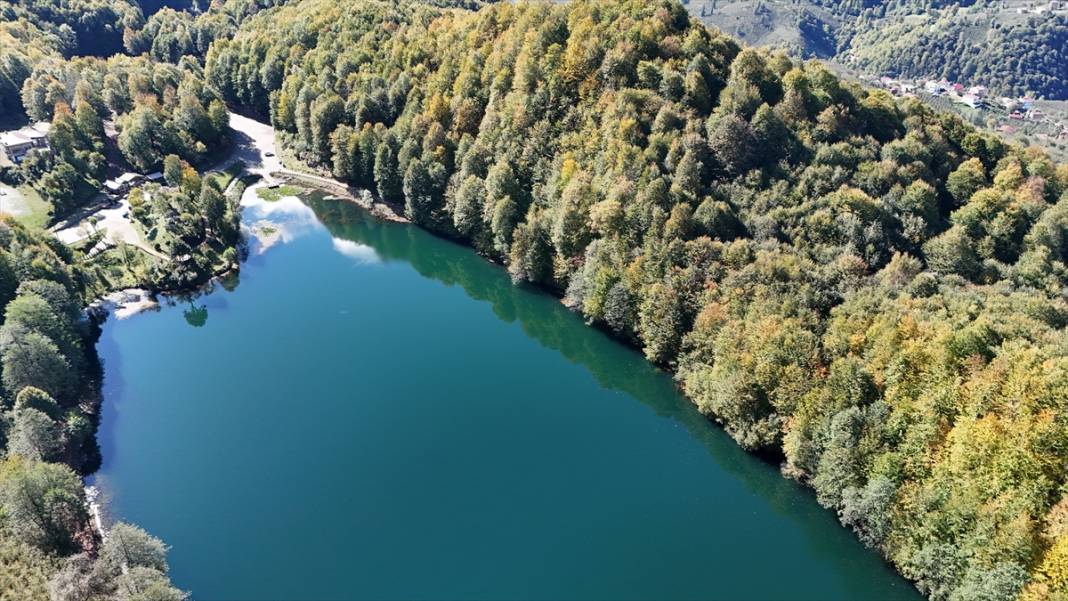 Sonbahar renkleriyle büyüleyen ünlü park rekora koşuyor 6